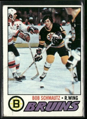 1977-78 Topps Bobby Schmautz #59 Boston Bruins - Image 1 of 2