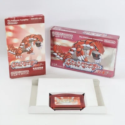 POKEMON RUBY Pocket Monsters Gameboy Advance Nintendo 1199 gba - Image 1 of 4