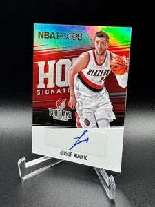 2017-18 Panini NBA Hoops - Hot Signatures Jusuf Nurkic #HS-JN - Picture 1 of 2