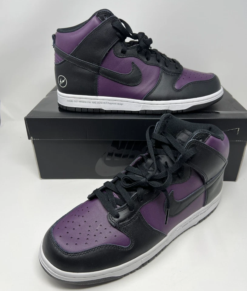 Talla 11 - Nike Fragment Design x Dunk High Beijing DJ0382-600 OG Retro 2021 Foto 1 de 4