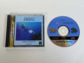 Dejig Aqua World Digital Jigsaw Puzzle (Sega Saturn) JAPANESE VERSION