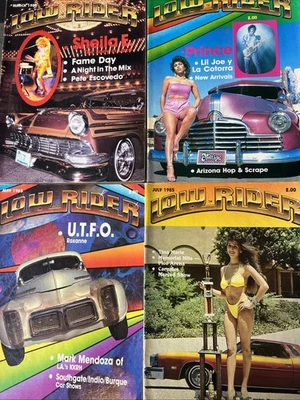 lowrider magazine 1985 Lot Of 7 Foto 1 de 4