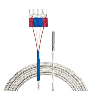 TL4200, 4 Wires Class A RTD PT100 Temperature Sensor/Probe, -200~200°C / -328... - Picture 1 of 3