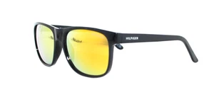 Occhiali da sole Tommy Hilfiger unisex a specchio nuovi con custodia T 37 - Foto 1 di 4
