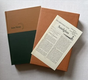 FROM THE EARTH TO THE MOON - AROUND THE MOON Jules Verne 1970 HC S-Case Heritage - Picture 1 of 5