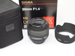 Sigma 30mm f/1.4 EX DC HSM Nikon Fit Lens - Picture 1 of 5