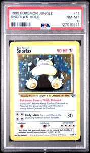 PSA 8 Snorlax-Holo #11 1999 Pokemon Jungle 127010941 - Picture 1 of 2