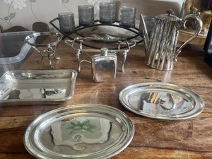 Antiguo plato de plata Elkington del club de baño de Londres y otros artículos - Imagen 1 de 21