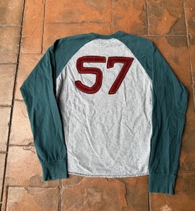 Vintage Y2K Abercrombie and Fitch #57 Muscle Long Sleeve T-Shirt Men’s Large - Bild 1 von 7