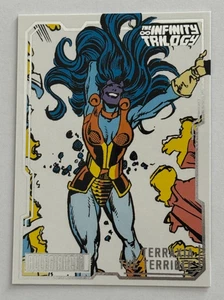 2023 UD Marvel Allegiance The Infinity Trilogy #43 Terraxia The Terrible - Picture 1 of 2