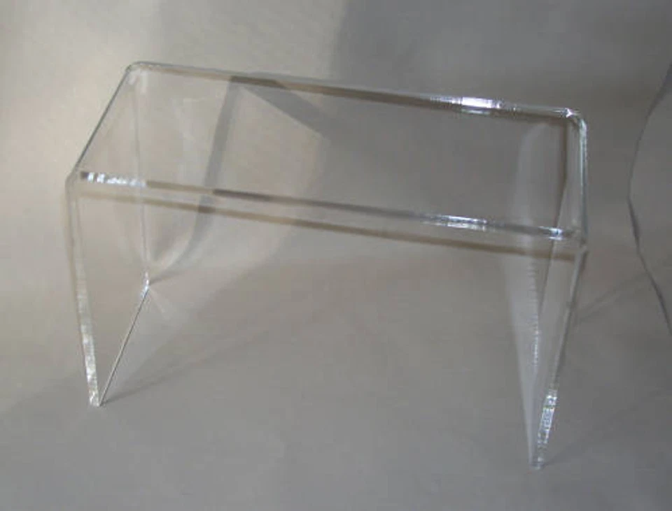 INPERSPEXTIVE HIGH RISER ACRYLIC PERSPEX CABINET SHELF DISPLAY 5MM TK