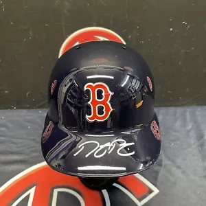 Dustin Pedroia Signed Boston Red Sox Batting Helmet Autographed Steiner COA - Picture 1 of 4