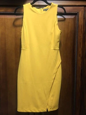 Banana Republic Yellow Sheath Dress (NEW) - Image 1 of 4