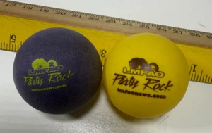 LMFAO PARTY ROCK BOLA DE PING PONG PROMOCIONAL (2 BOLAS 1 CADA UNA) - Imagen 1 de 5