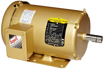 Baldor EM3554T-5 1.5HP 3PH 230/460V 145T Frame TEFC Premium Motor 1760 RPM - Image 1 of 4