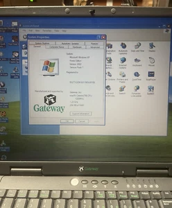 Gateway Solo 1450 Windows XP Laptop FOR PARTS or REPAIR - Picture 1 of 9
