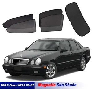 Magnetic Sun Shades For Benz E-Class sedan W210 95-02 Front Windows Sun Blind - Picture 1 of 23