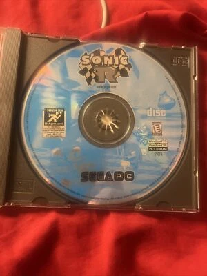 Sonic R: Rare SEGA PC Windows 95 & 98 Game Disc PC CD-Rom (No Cover Or Manual) - Image 1 of 2