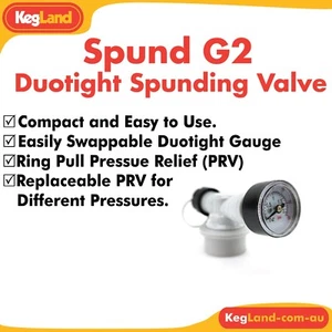 Spund G2 Duotight Ball Lock Disconnect Spunding Valve Fermentation Regulation - Picture 1 of 7