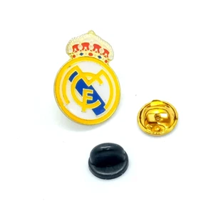REAL MADRID PIN Soccer UEFA/LaLiga Club Team Gift Enamel Hat Lapel Brooch - Picture 1 of 4