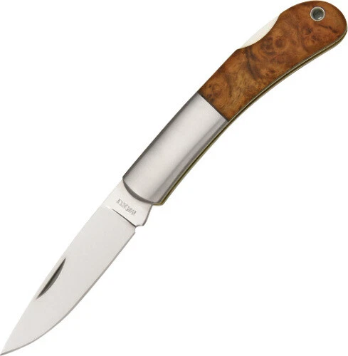 Moki Knives 101j Glory Lockback Knife With Quince Wood Handles MK101J