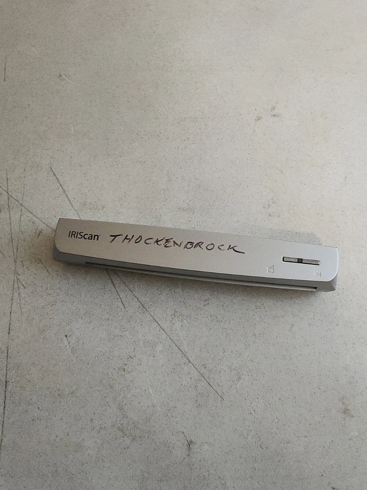 IRIScan Express 2-Scan Documents Photos Business Cards Portable Usb Scanner - Image 1 of 4