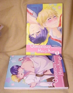 Obnoxious Hero-Kun Volume 1 & 2 English Paperback Book - Picture 1 of 2