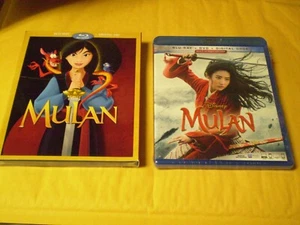 (2) Disney Mulan Blu-Ray/DVD Lot: Mulan & Live Action Both Brand NEW - Picture 1 of 1