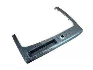 2021-2024 Audi Q5 SQ5 Center Console Shifter Surround Trim Bezel Carbon Fiber - Picture 1 of 6