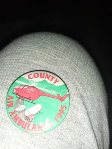 County Air Ambulance 1995 Vintage Badge - Picture 1 of 2