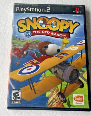 🌠Snoopy Vs The Red Baron PS2/PlayStation 2 (Pre-Owned/Complete With Manual)🌠 - Image 1 of 3