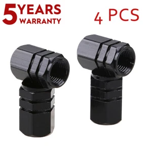 4pcs Aluminum Car Tire Valve Caps Tyre Valve Stem Cover Air Dust Wheel Rim Cap - Picture 1 of 26