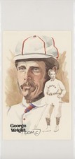 1980 Perez-Steele Hall of Fame Art Postcards First Series George Wright #12 HOF