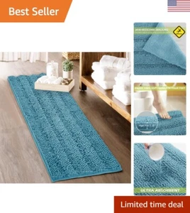 Large Bathroom Rugs - Extra Soft Bath Mat Water Absorbent Non-Slip Thick Shag... - Picture 1 of 9