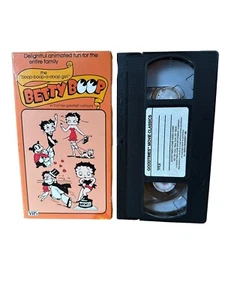 Vtg BETTY BOOP in 9 of Her Greatest Cartoons Good Times Movie Classic VHS 1985 - Picture 1 of 11