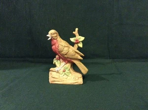 Porzellan Biskuit Rotkehlchen Statue - Vintage - 1950-1960er Jahre - sehr guter Zustand - Bild 1 von 7
