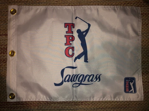 PGA TOUR TPC SAWGRASS THE PLAYERS PIN FLAG WITH GROMMETS FREE SHIP AUTOS Cover