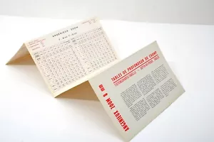 Angenieux Lens Depth-of-Focus Tables guide 8mm laminated sheet++ORIGINAL++NICE - Picture 1 of 10
