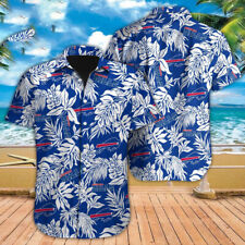 Buffalo Bills Hawaiian Shirt Tropical Leaf Aloha Shirt Beach Shirt Summer Outfit