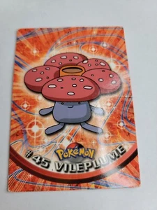 Scheda Topps Pokémon GCC Vileplume #45 edizione animazione TV lucida mp - Foto 1 di 8