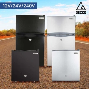 GECKO Portable Fridge Freezer Cooler Camping 12V/24V/240V for Caravan Car Boat - Picture 1 of 59