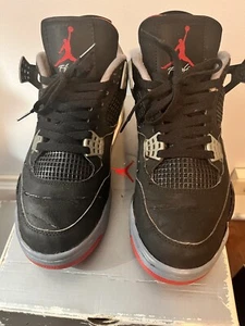 Size 9.5 - Jordan 4 Retro Bred 1999 - Picture 1 of 22