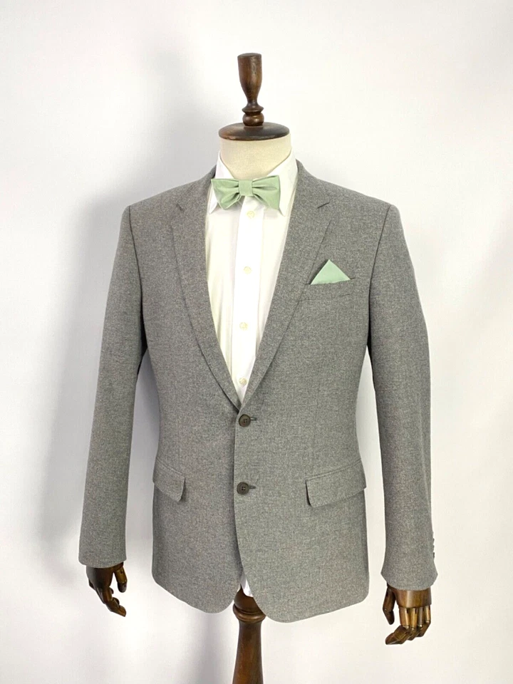 Men's HUGO BOSS Tweed Wool Stretch Sport Blazer Jacket Coat Size EU 50 UK 40 M-L - Image 1 of 4