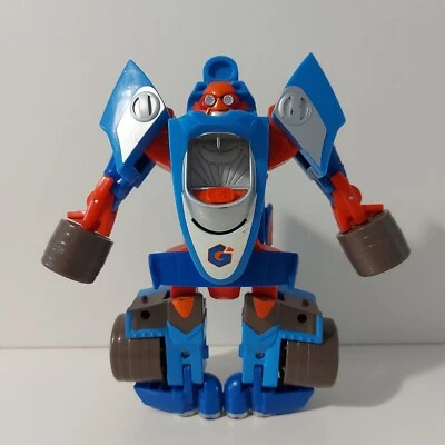 Playskool Transformers 2002 Go-Bots AERO-BOT RACER Race Car Hasbro UK - Image 1 of 4