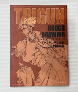TRIGUN STAMPEDE EXHIBITION Limited Rough Drawing Vash the Stampede Art book - Picture 1 of 1