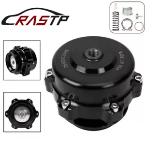50mm V-Band BOV Flange 35PSI Blow Off Valve Dump Valve Spring+Flange Car Black - Picture 1 of 12