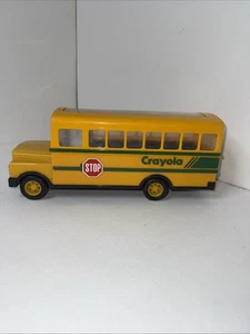 Kinder Crayola Buntstift Aufbewahrung Schulbus - Bild 1 von 6