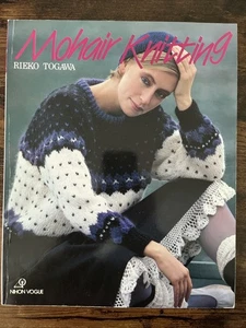 Mohair Knitting - Rieko Togawa - Nihon Vogue 1984 Japan - Men & Women Patterns - Picture 1 of 23