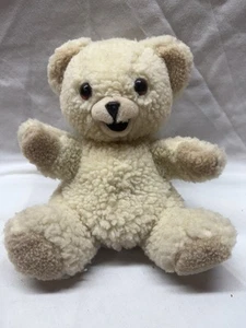 Cubierta de cabeza de golf de colección 1985 Russ Snuggle Puppet 10" oso de peluche marioneta de mano de peluche - Imagen 1 de 14