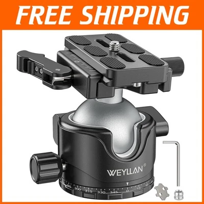 EH46L Heavy-Duty Tripod Ball Head with Quick Release for Precision Photography - Image 1 of 4